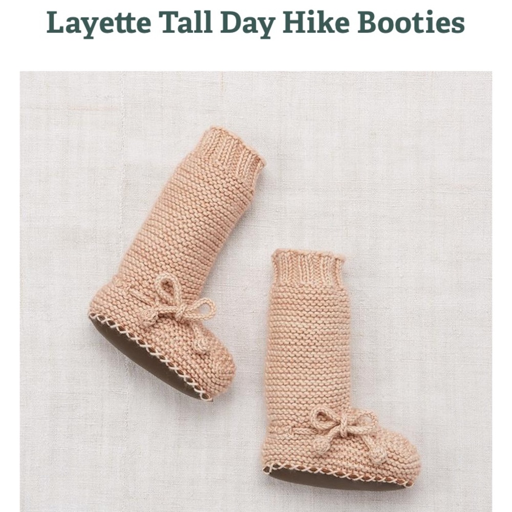 Mischa & Puff tall knit booties